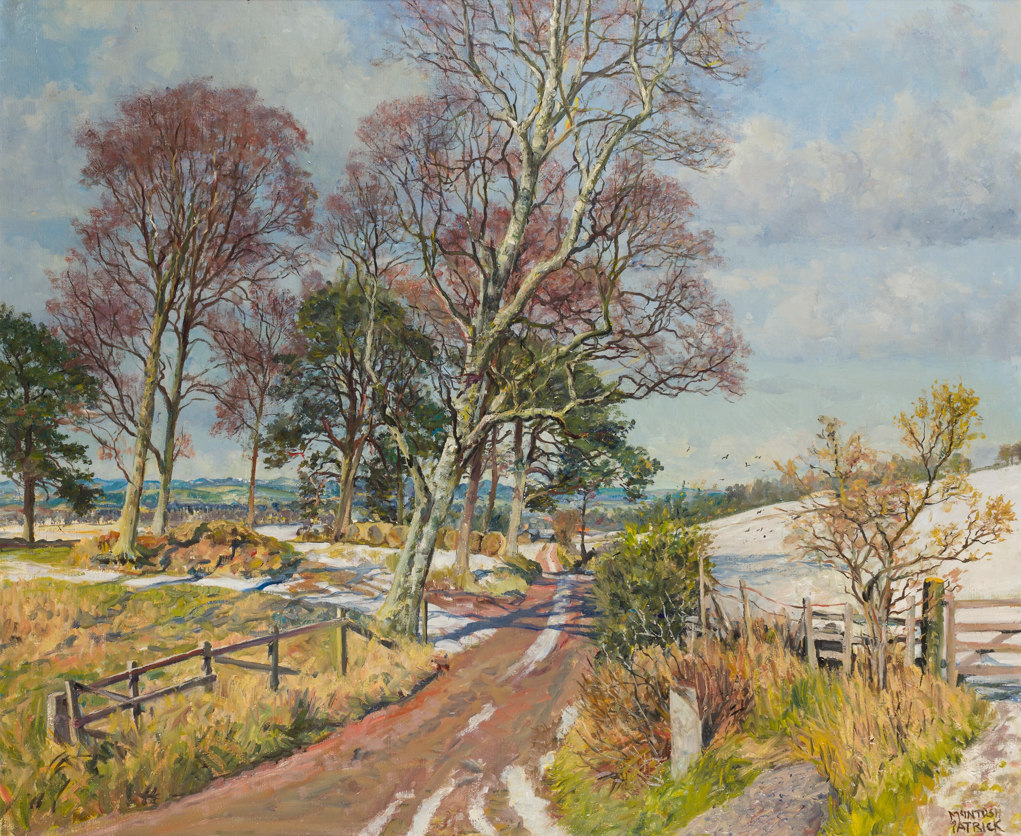 JAMES MCINTOSH PATRICK R.S.A., R.O.I., A.R.E., L.L.D. (SCOTTISH 1907-1998)