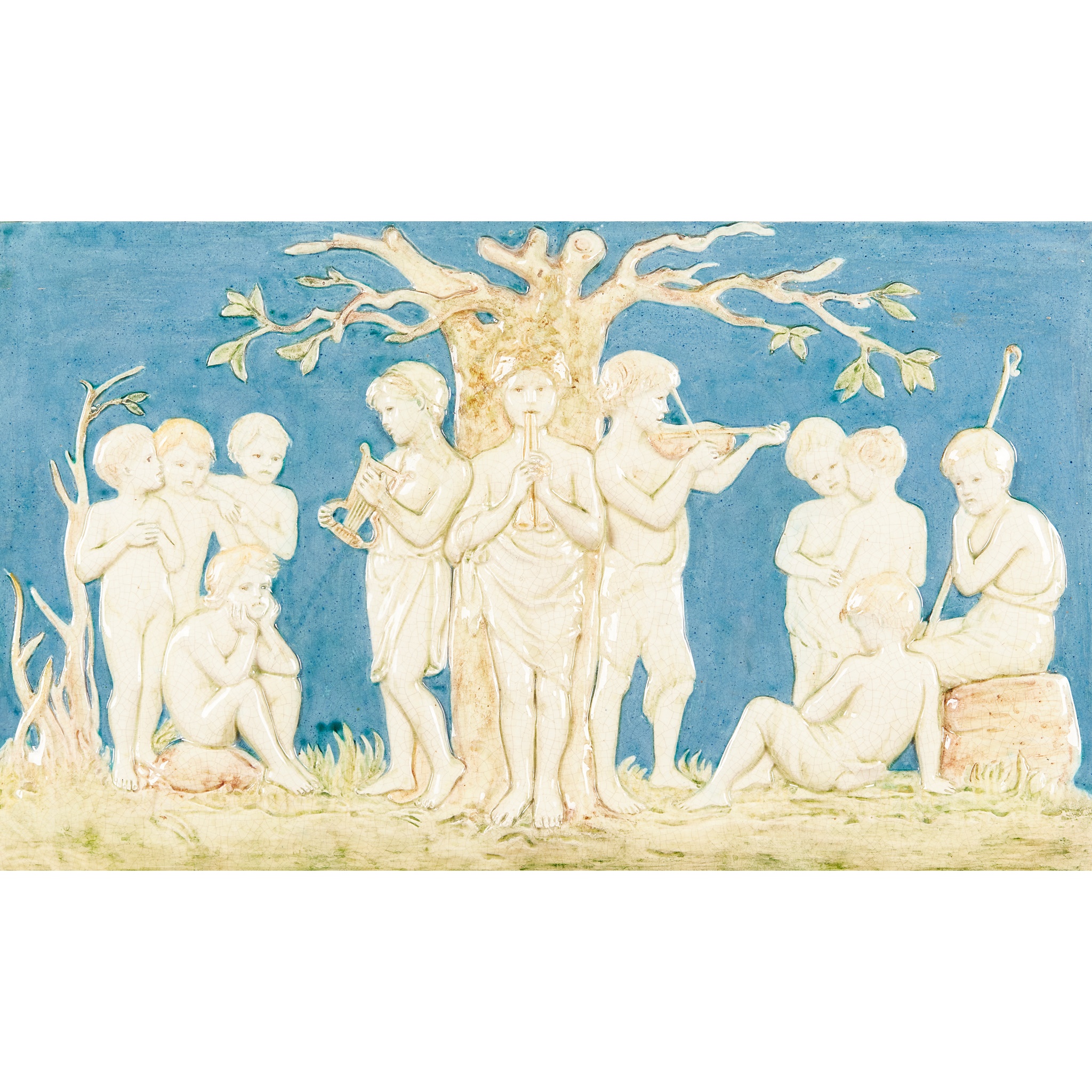 ELLEN MARY ROPE (1855-1934) FOR DELLA ROBBIA POTTERY, BIRKENHEAD