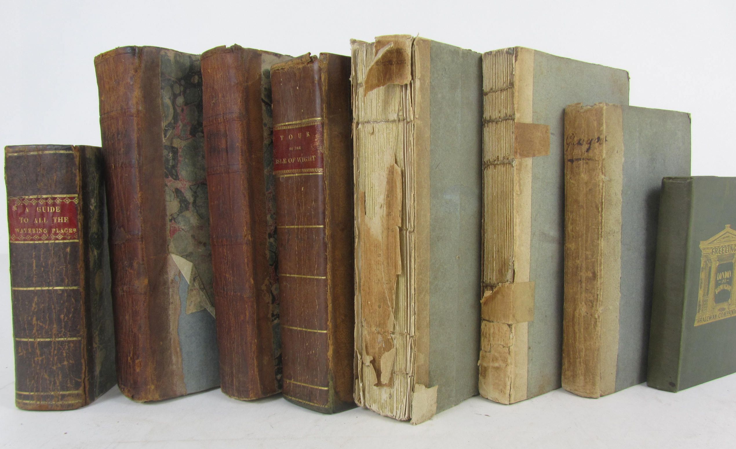 Travel and topography, 8 volumes, including Owen, John