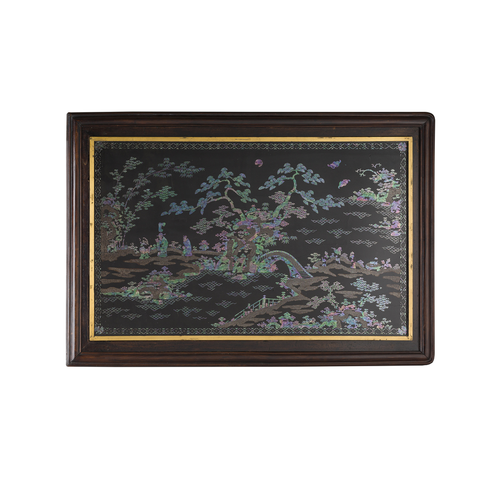 LARGE LAC-BURGAUTÉ PANEL