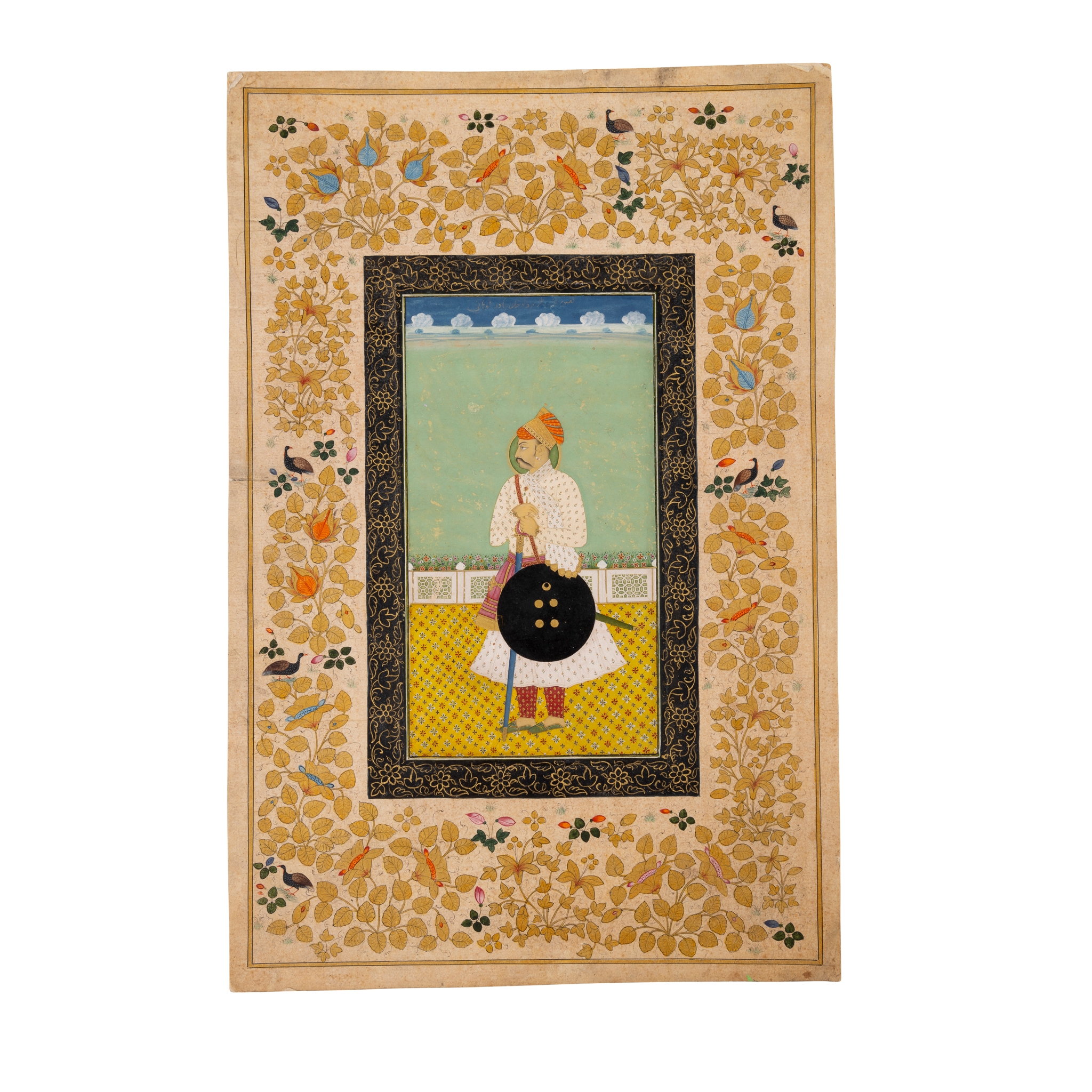 A PORTRAIT OF A MUGHAL RULER