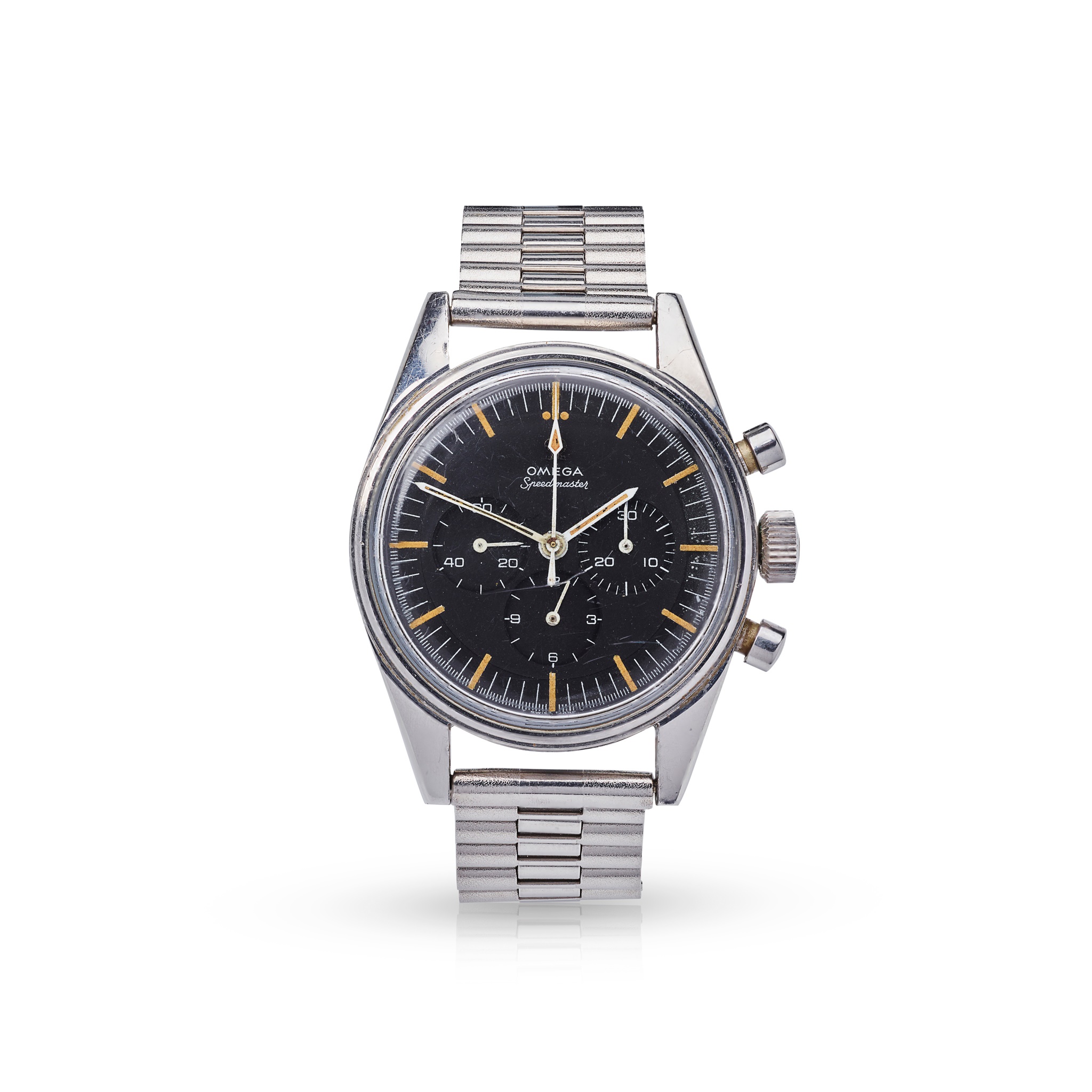 Omega: A pre-moon Speedmaster wristwatch