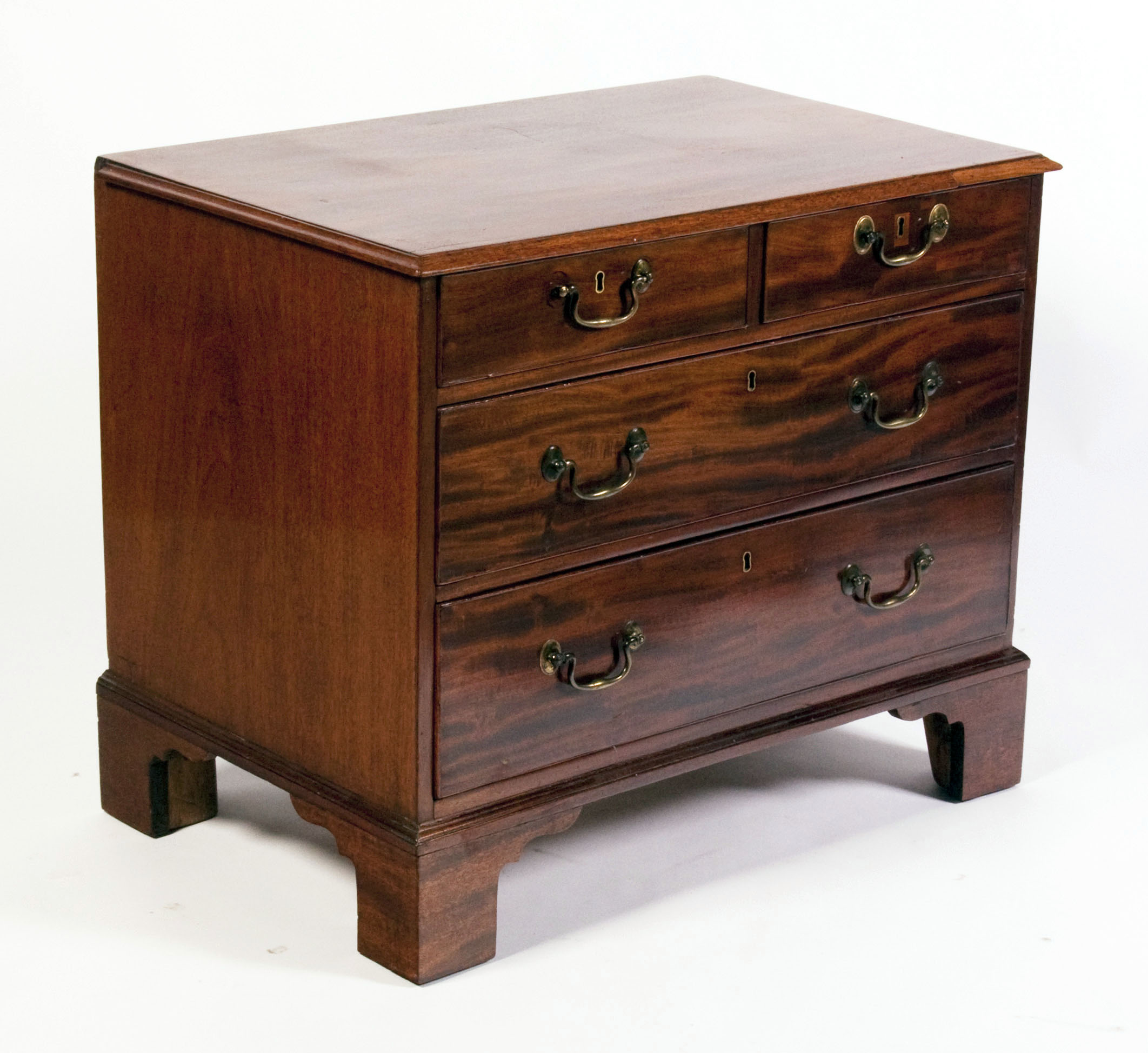 An adapted George III mahogany chest