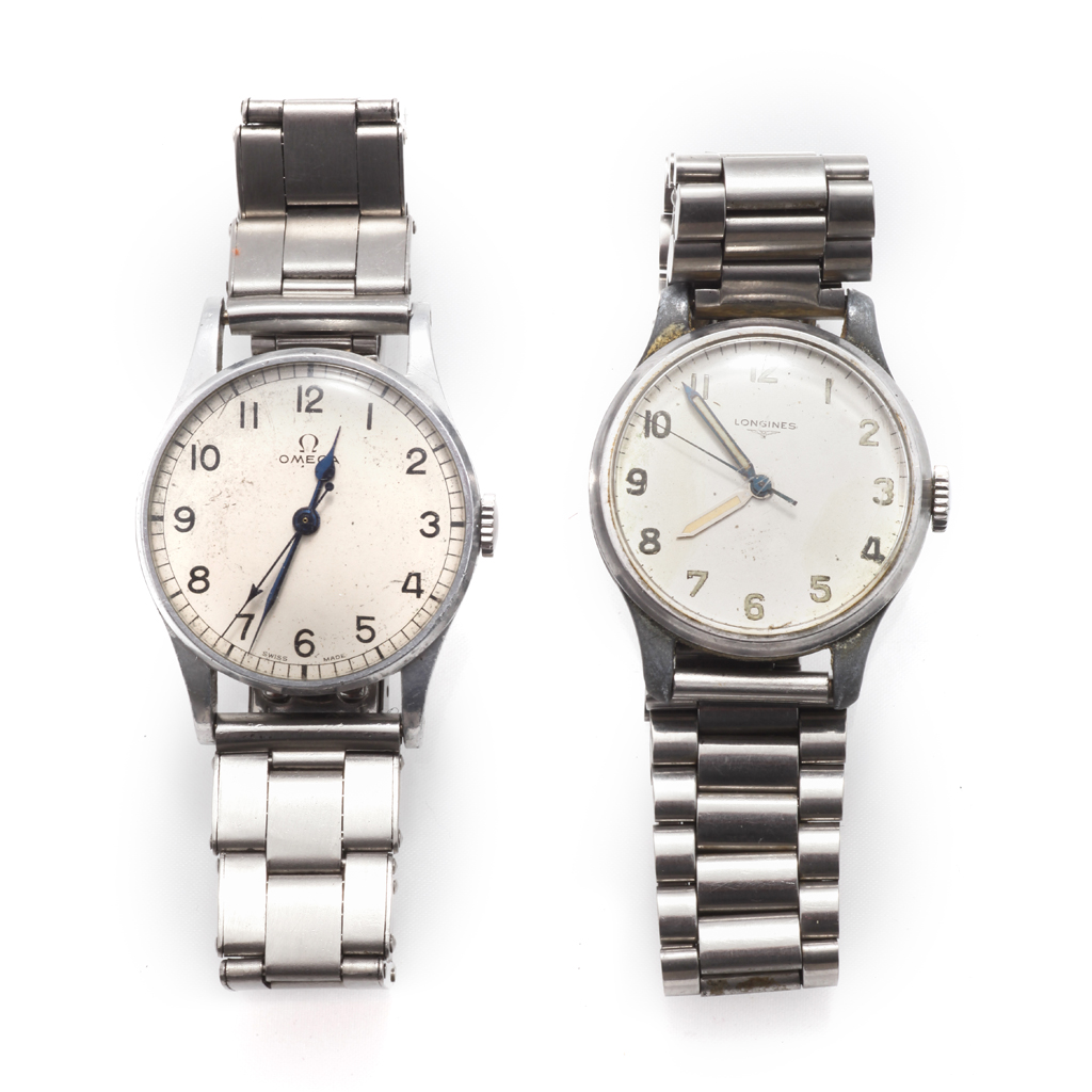 OMEGA - A gentleman's stainless steel wrist watch