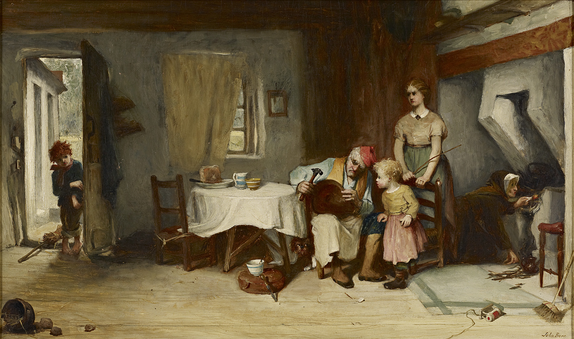 JOHN BURR R.B.A., R.O.I., A.R.W.S. (SCOTTISH 1831-1893)