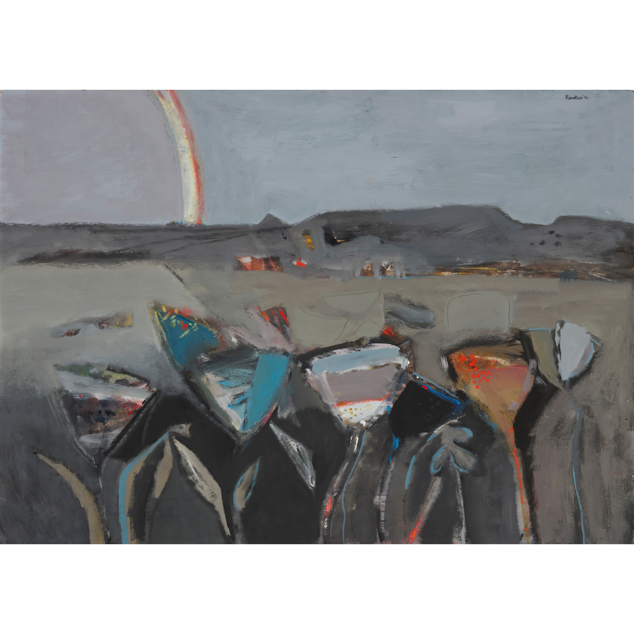 JAMES DOWNIE ROBERTSON M.B.E., R.S.A., R.S.W., R.G.I. (SCOTTISH 1931-2010)