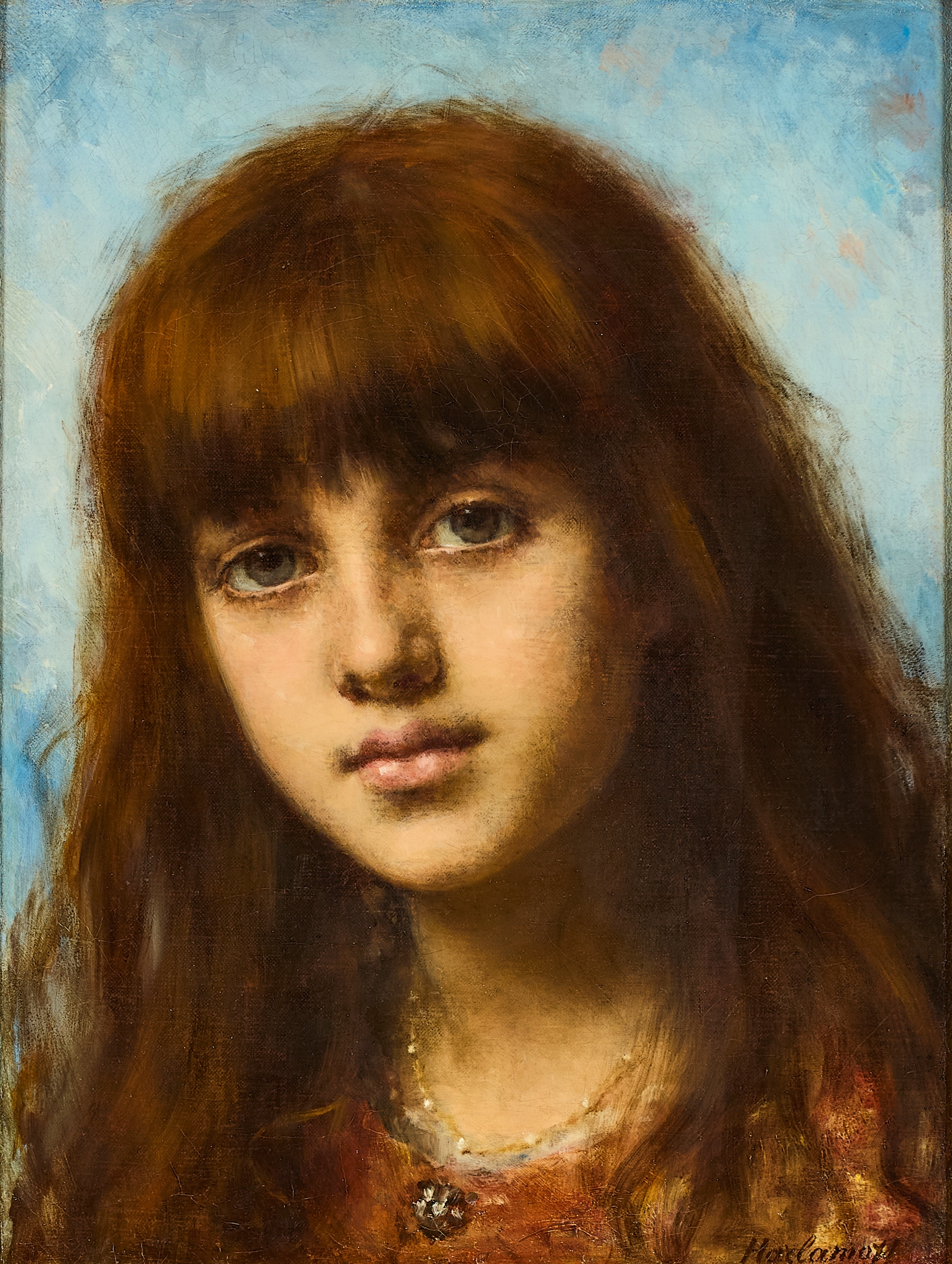 ALEXEI ALEXEIWITSCH HARLAMOFF (RUSSIAN 1849-1905)