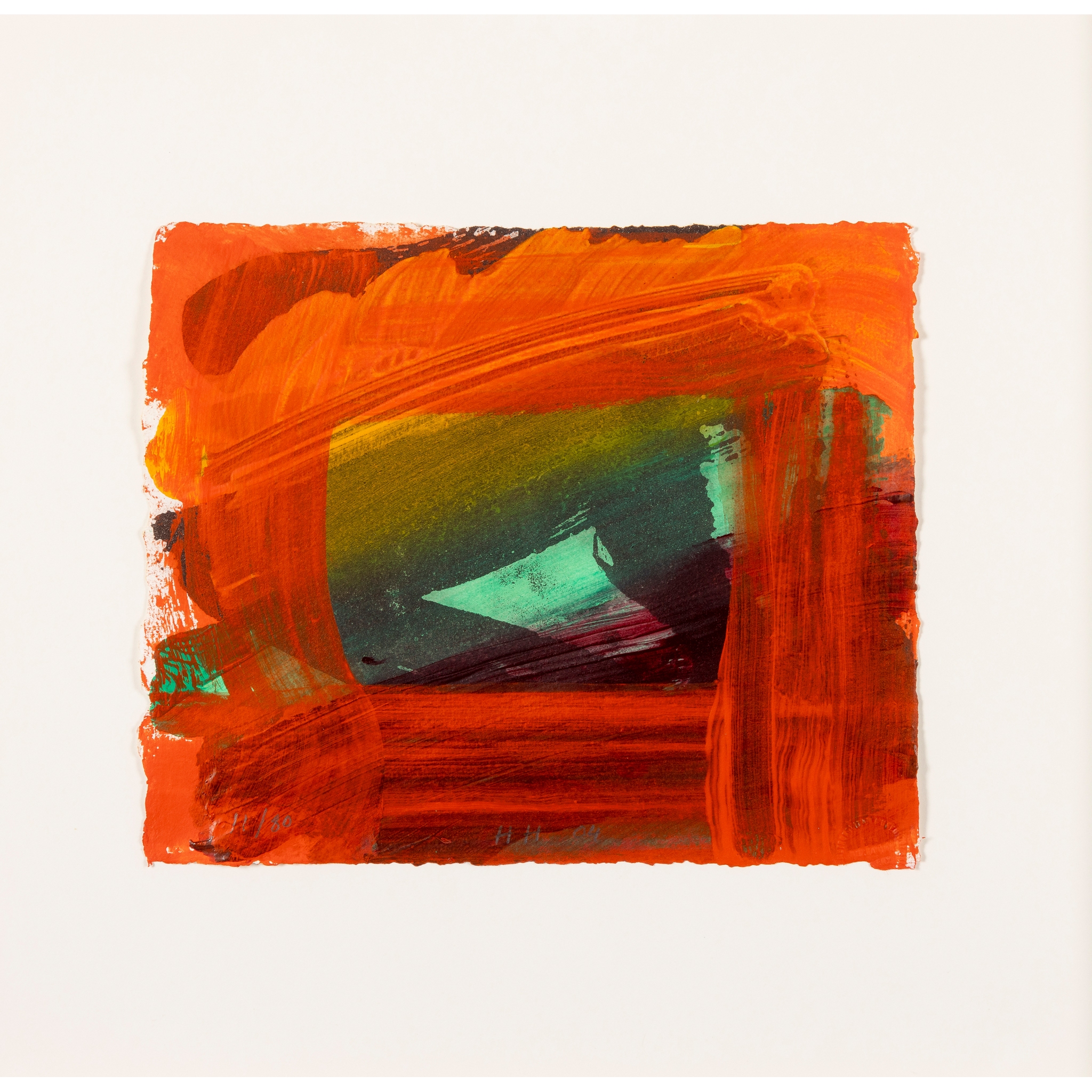 SIR HOWARD HODGKIN C.H., C.B.E. (BRITISH 1932-2017)