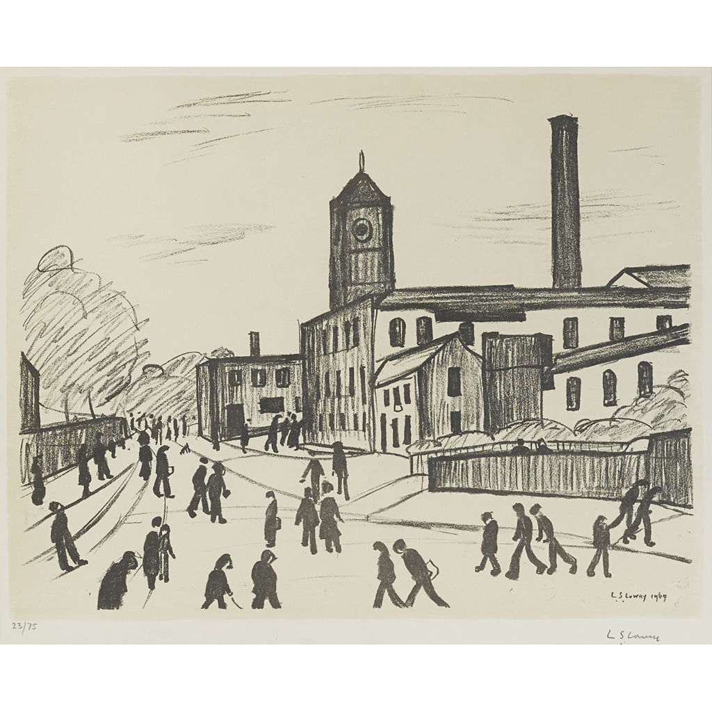 LAURENCE STEPHEN LOWRY R.A., R.B.A. (BRITISH 1887-1976)