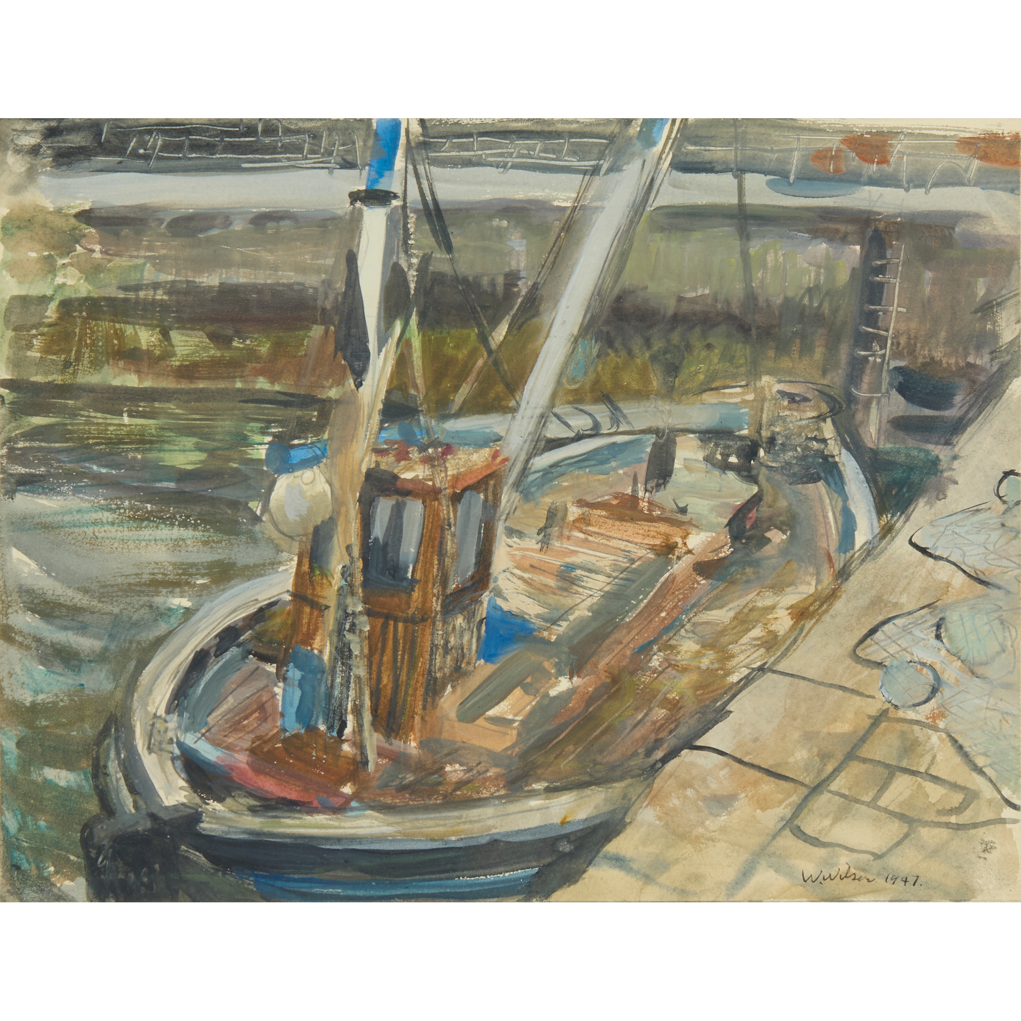 WILLIAM WILSON R.S.A., R.S.W. (SCOTTISH 1905-1972)