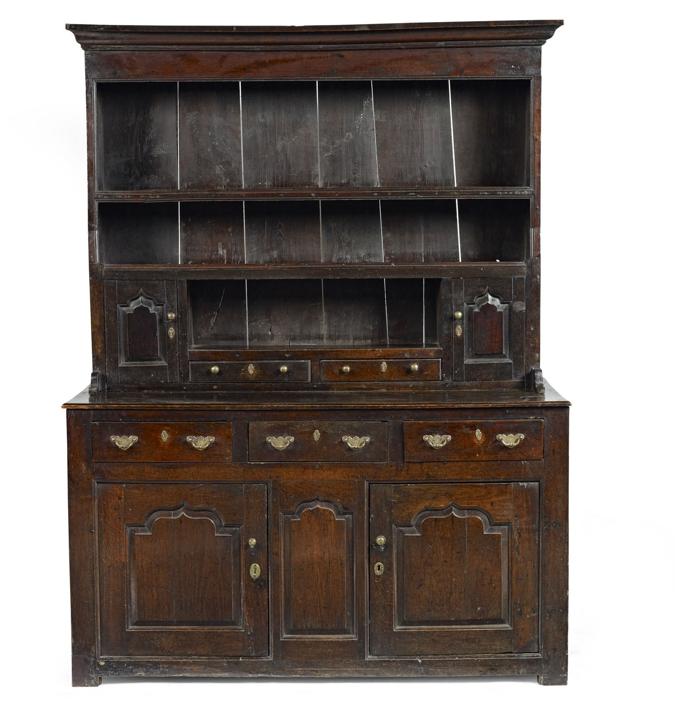 GEORGE III OAK DRESSER