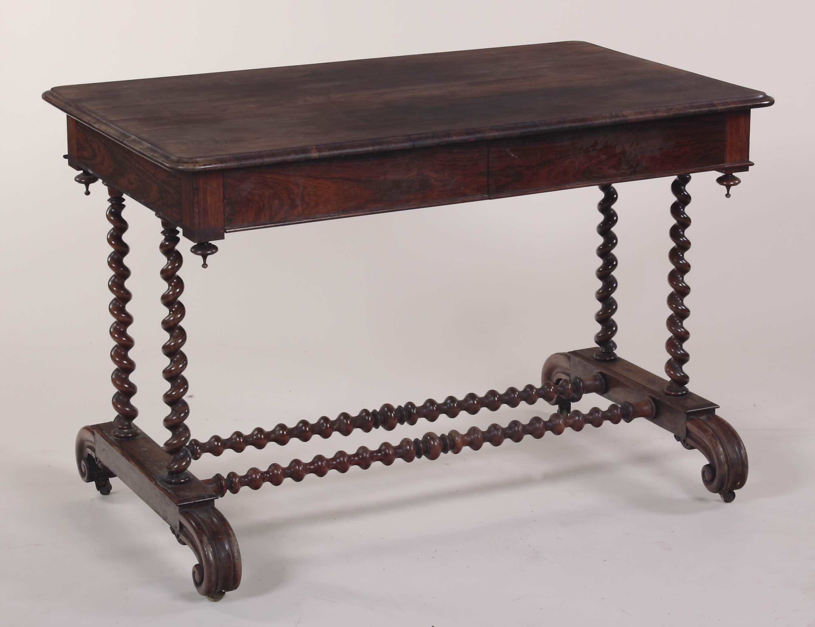 A 19th century rosewood table By John Taylor & Sons, Edinburgh