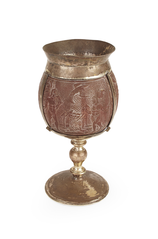 Australian and HMS Bounty interest - an unusual coconut cup