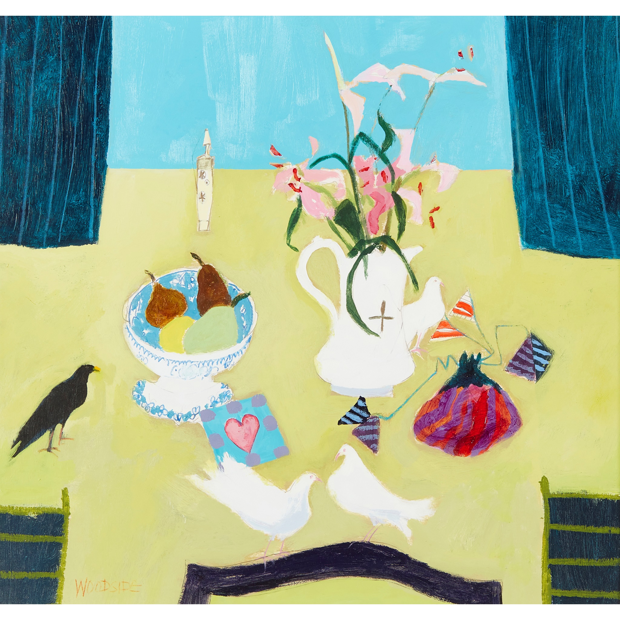 CHRISTINE WOODSIDE R.S.W., R.G.I. (SCOTTISH B.1946)