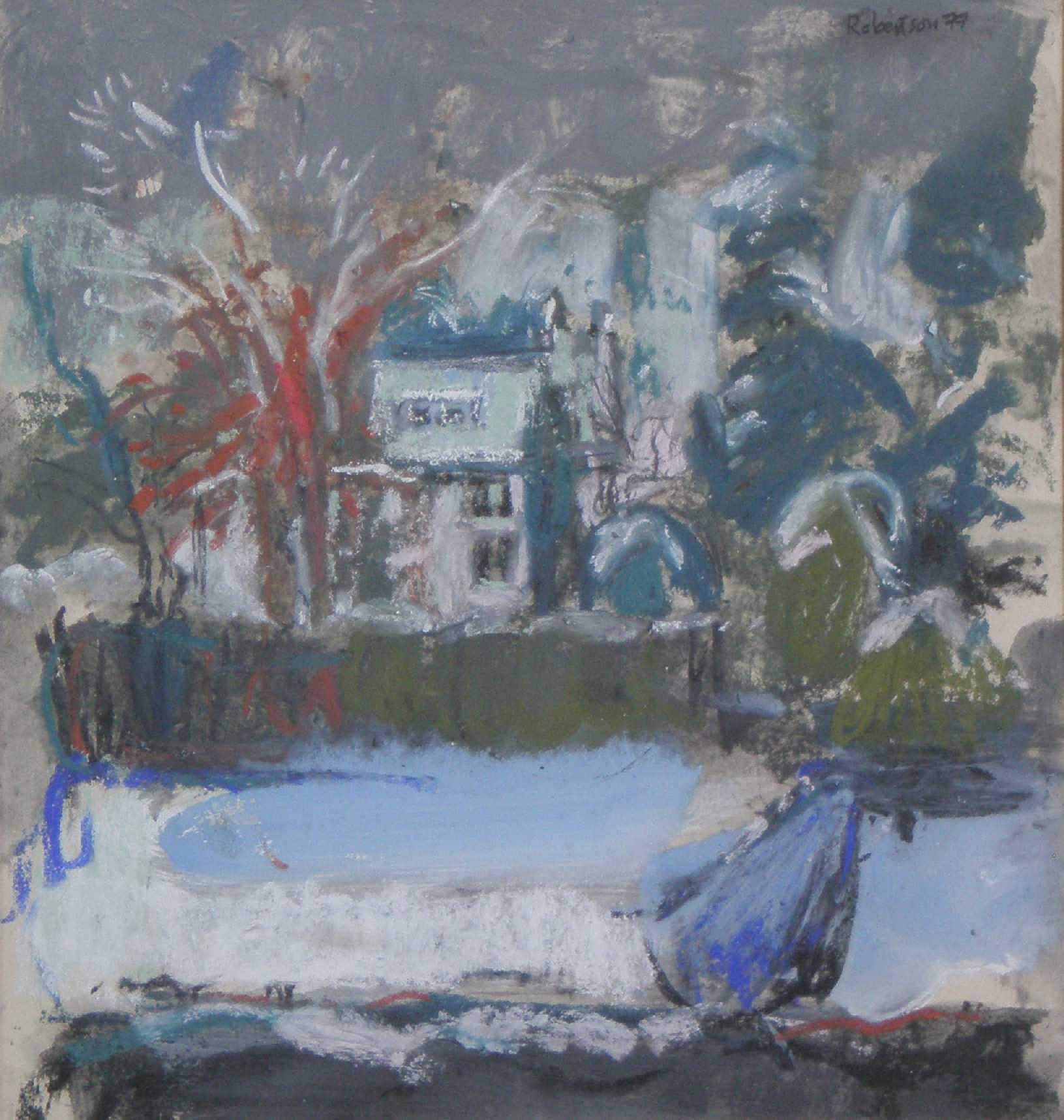 JAMES DOWNIE ROBERTSON R.S.A., R.S.W., R.G.I. (SCOTTISH B.1931)