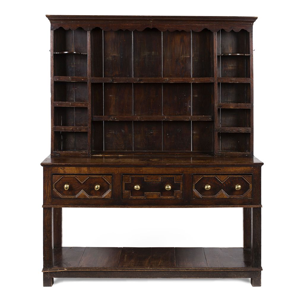 GEORGE III OAK DRESSER