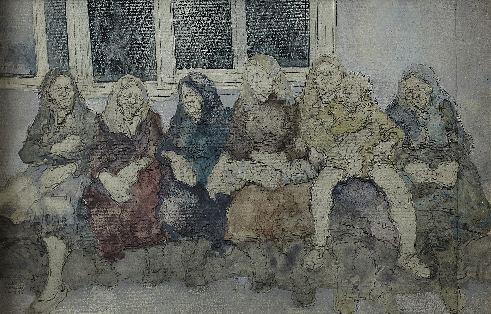 ANDA PATERSON R.S.W., R.G.I. (SCOTTISH B.1935)