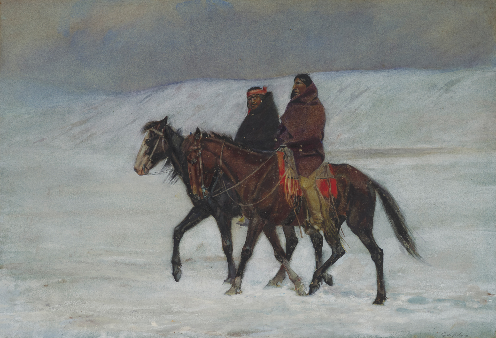 GASPARD DE LATOIX (ENGLISH/AMERICAN 1858-1918)