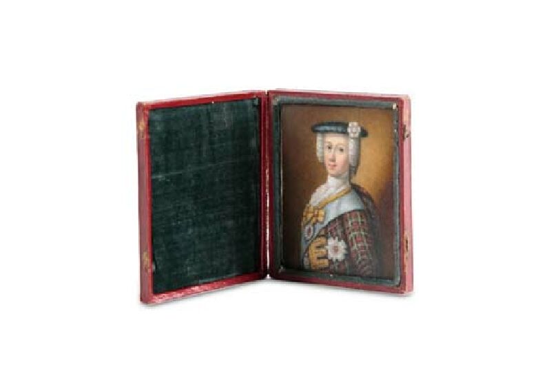 SCOTTISH SCHOOL MINIATURE OF BONNIE PRINCE CHARLIES