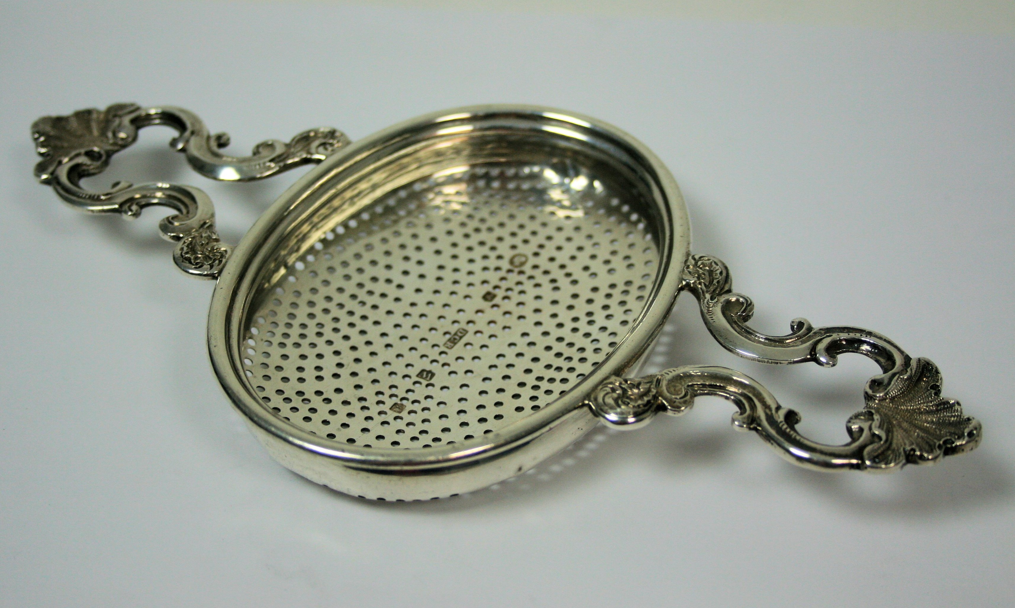 A Victorian fruit strainer