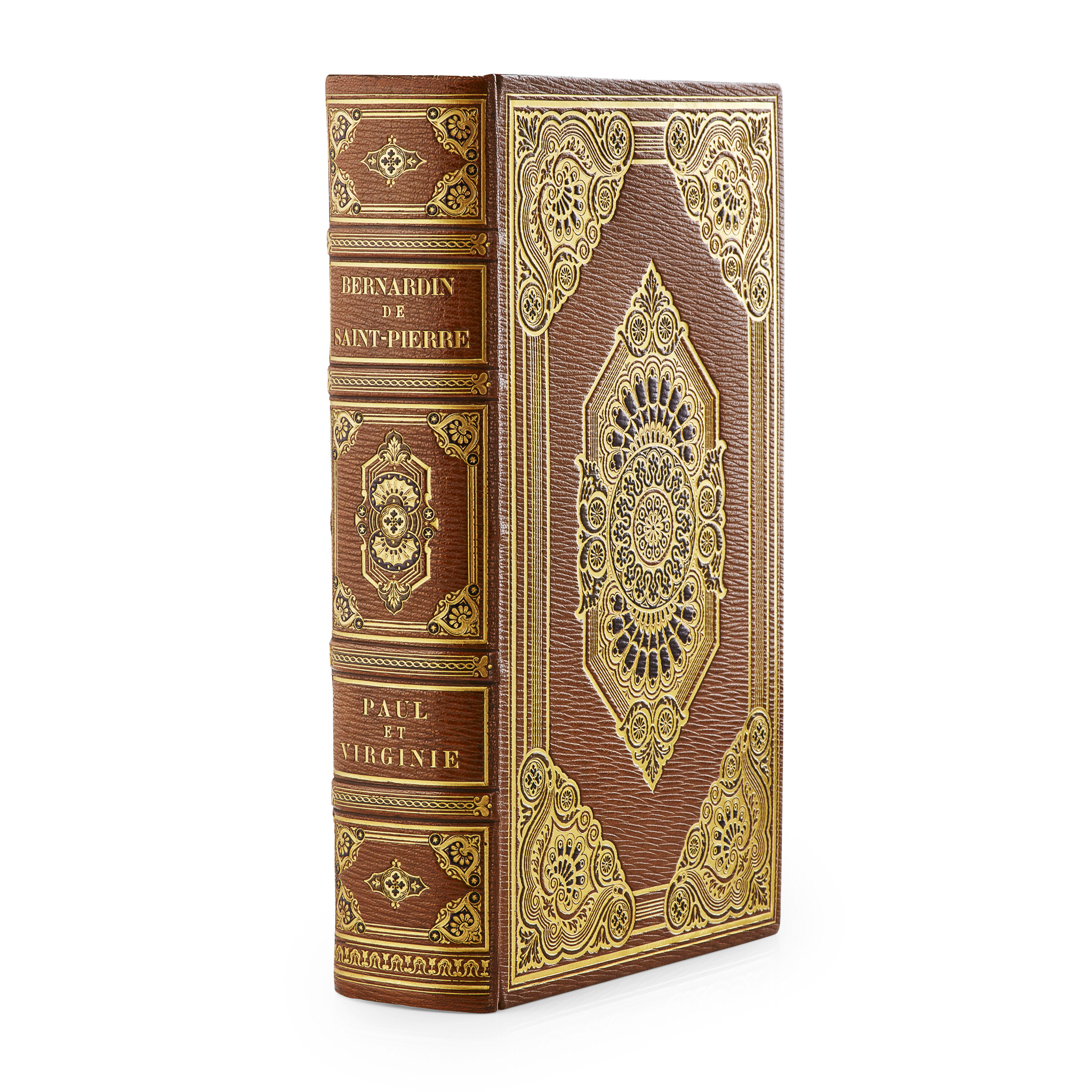 Fine binding by Henri Noulhac - Bernardin de St. Pierre, Jacques-Henri