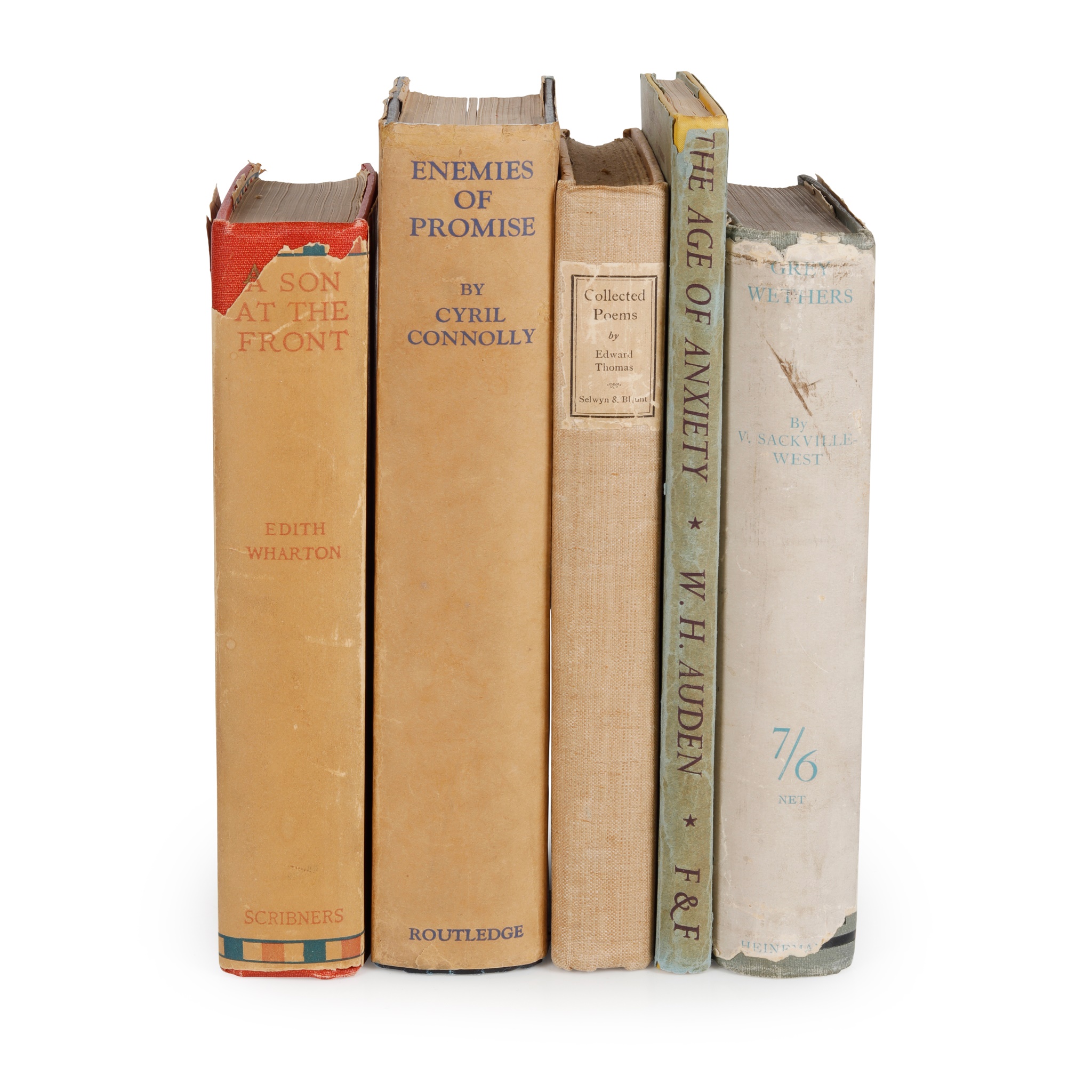 5 First editions, comprising