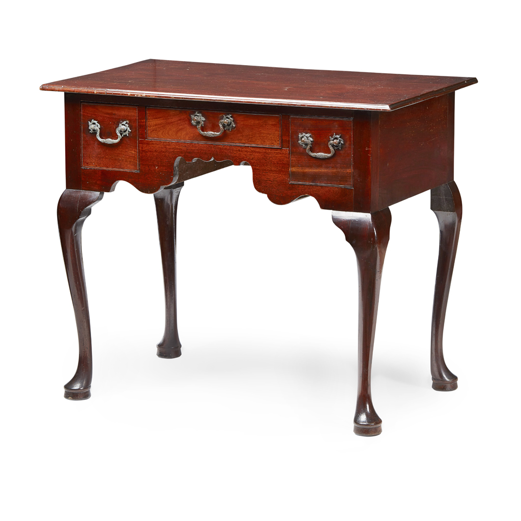 GEORGE III MAHOGANY LOWBOY