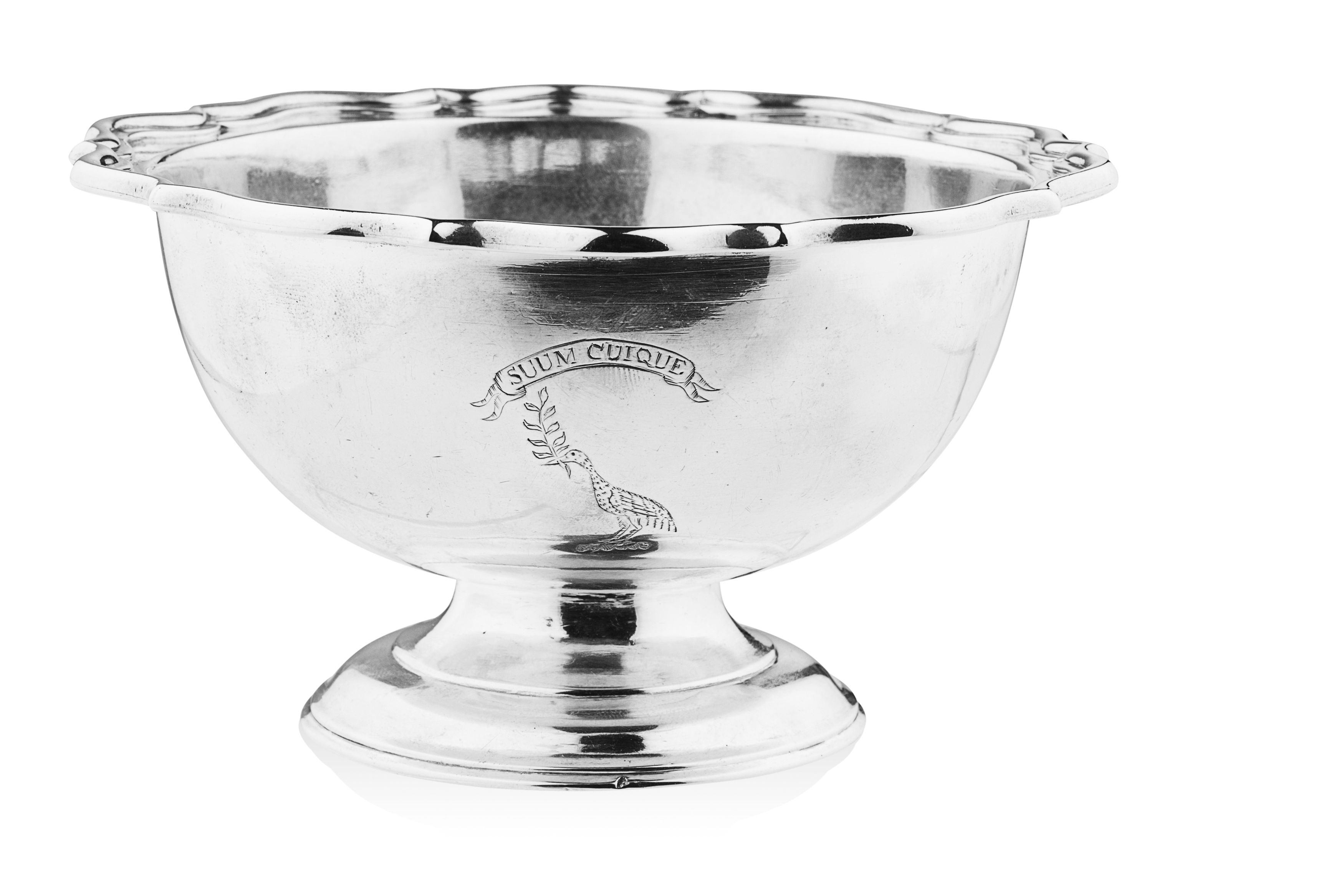 A George I sugar bowl