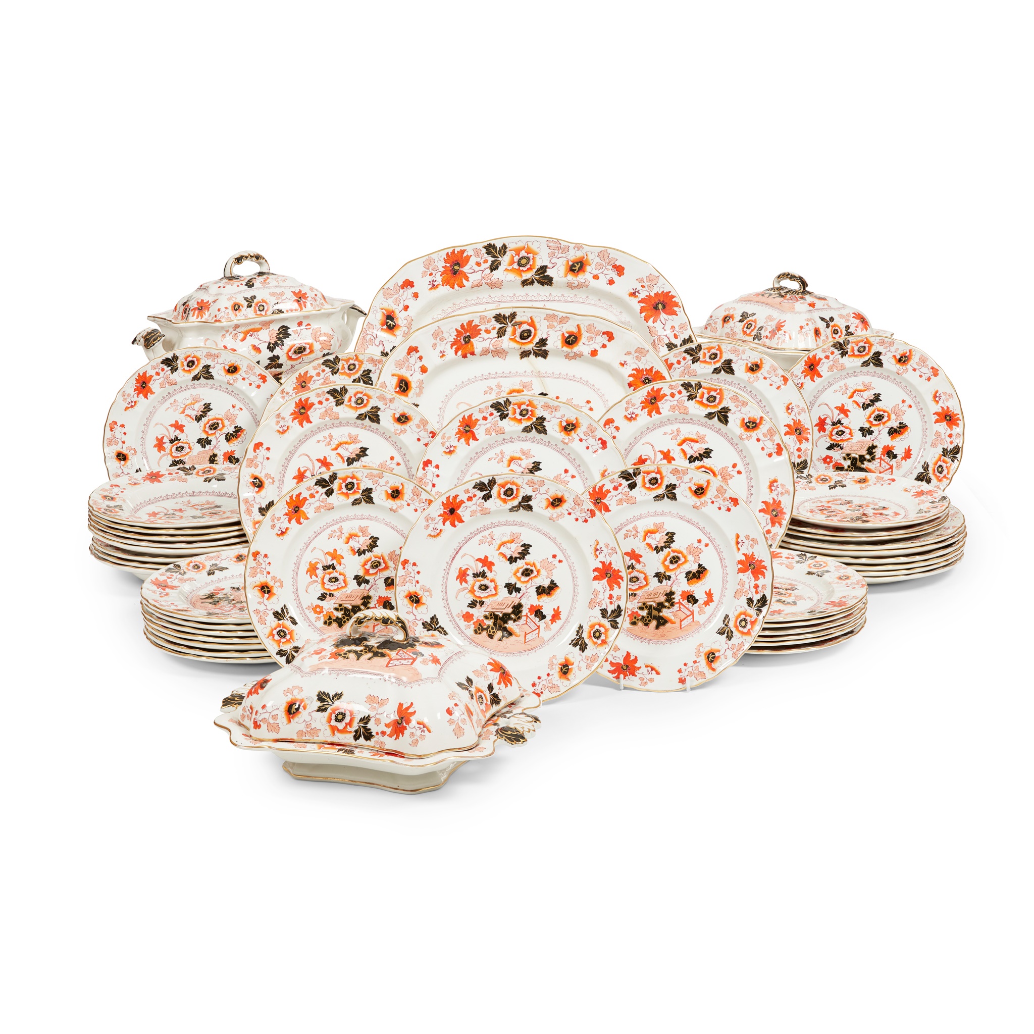 MASON'S IRONSTONE PART DINNER SERVICE