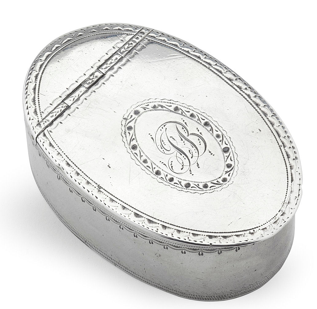 A George III snuff box