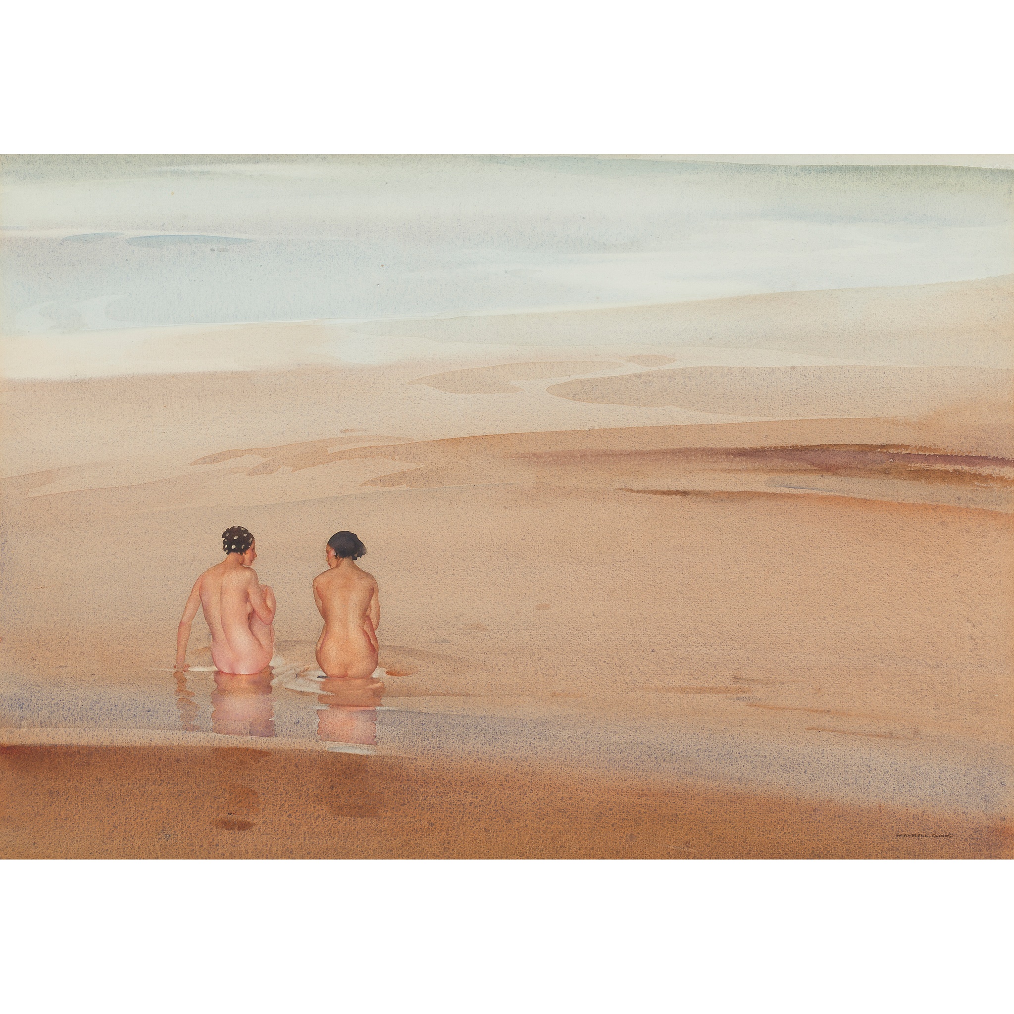 SIR WILLIAM RUSSELL FLINT P.R.A., P.R.W.S., R.S.W., R.O.I., R.E. (SCOTTISH 1880-1969)