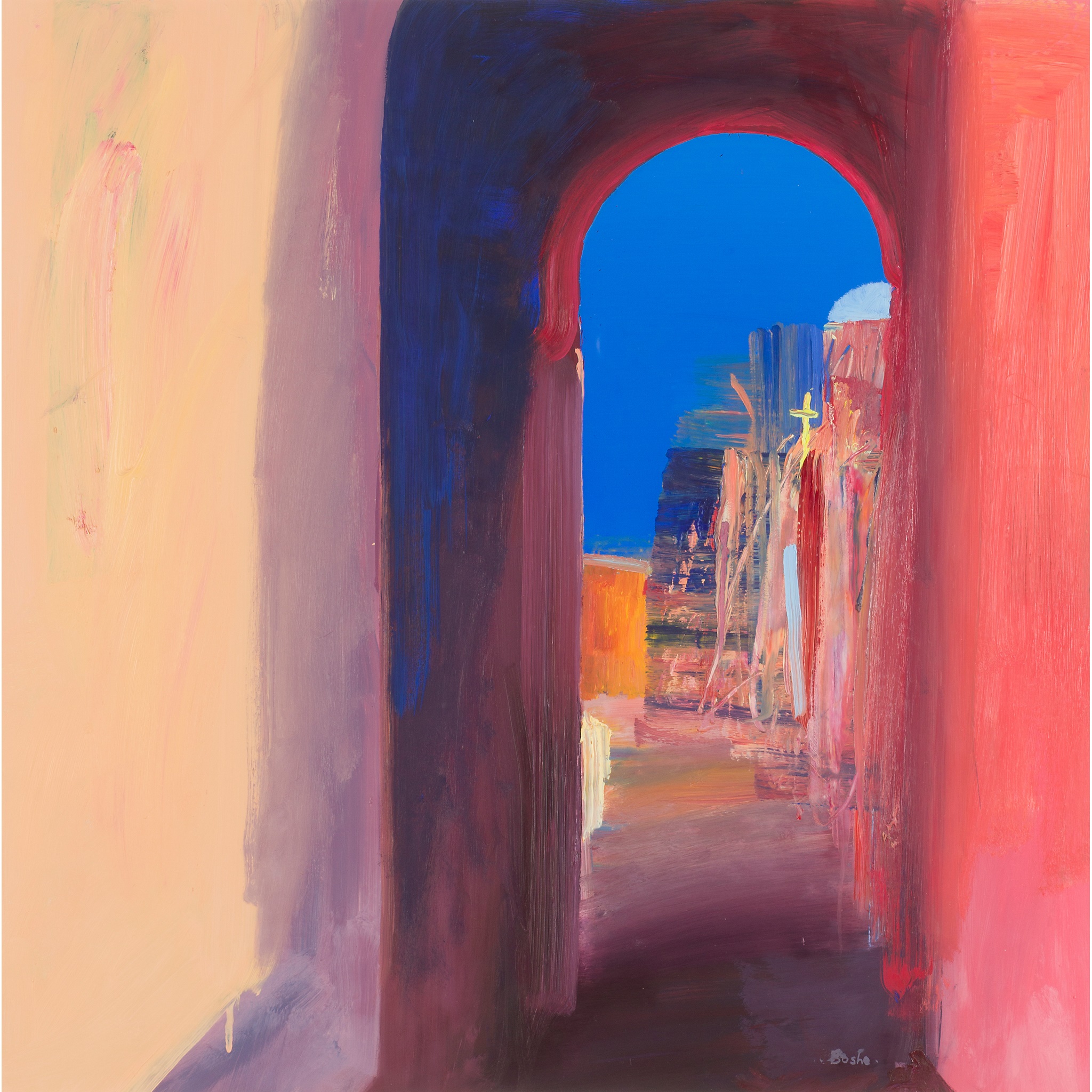 CHRIS BUSHE R.S.W. (SCOTTISH 1958-)