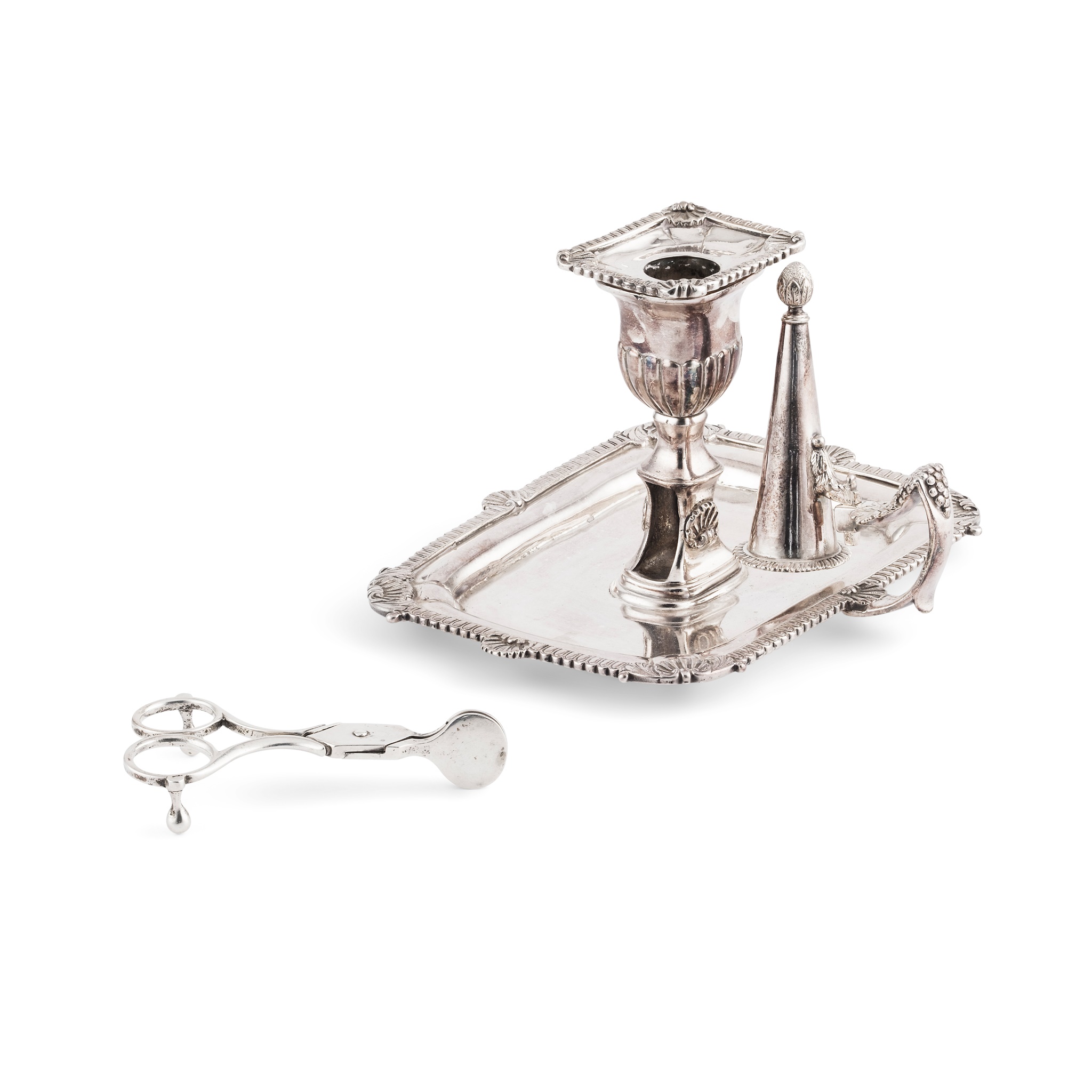 A George III chamberstick