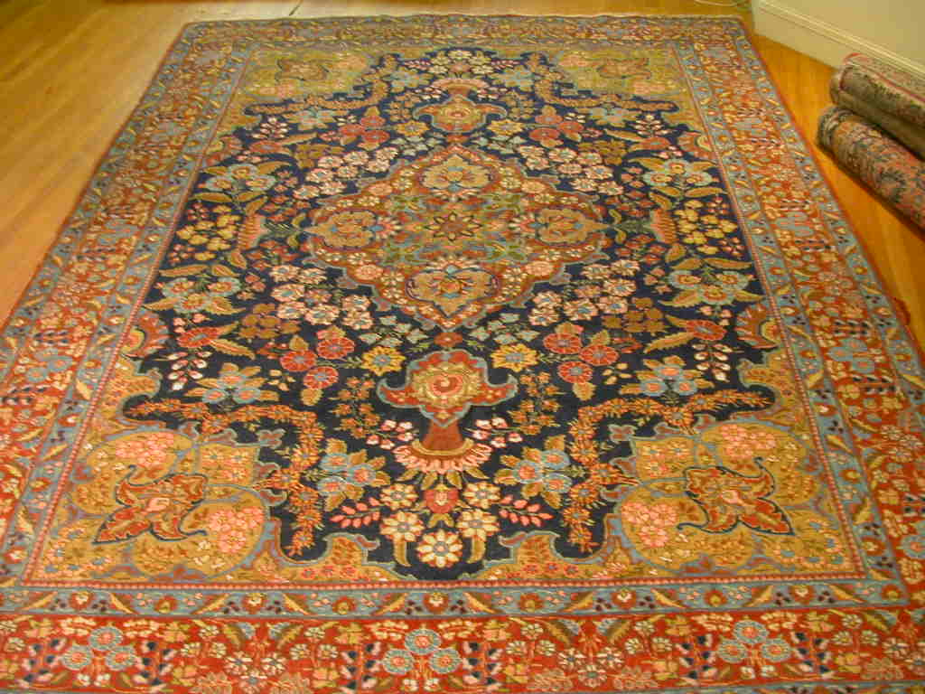 A Tabriz carpet