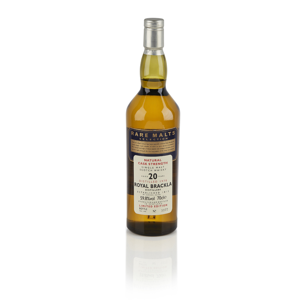 ROYAL BRACKLA 1978 20 YEAR OLD - RARE MALTS