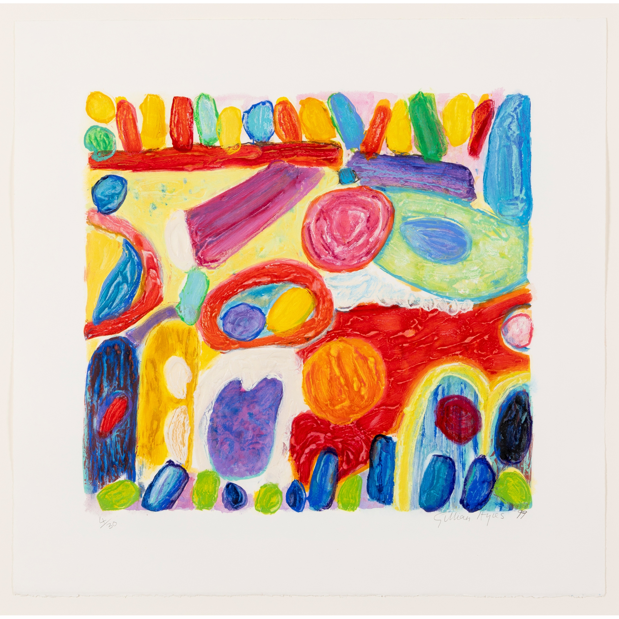 GILLIAN AYRES (BRITISH 1930-2018)