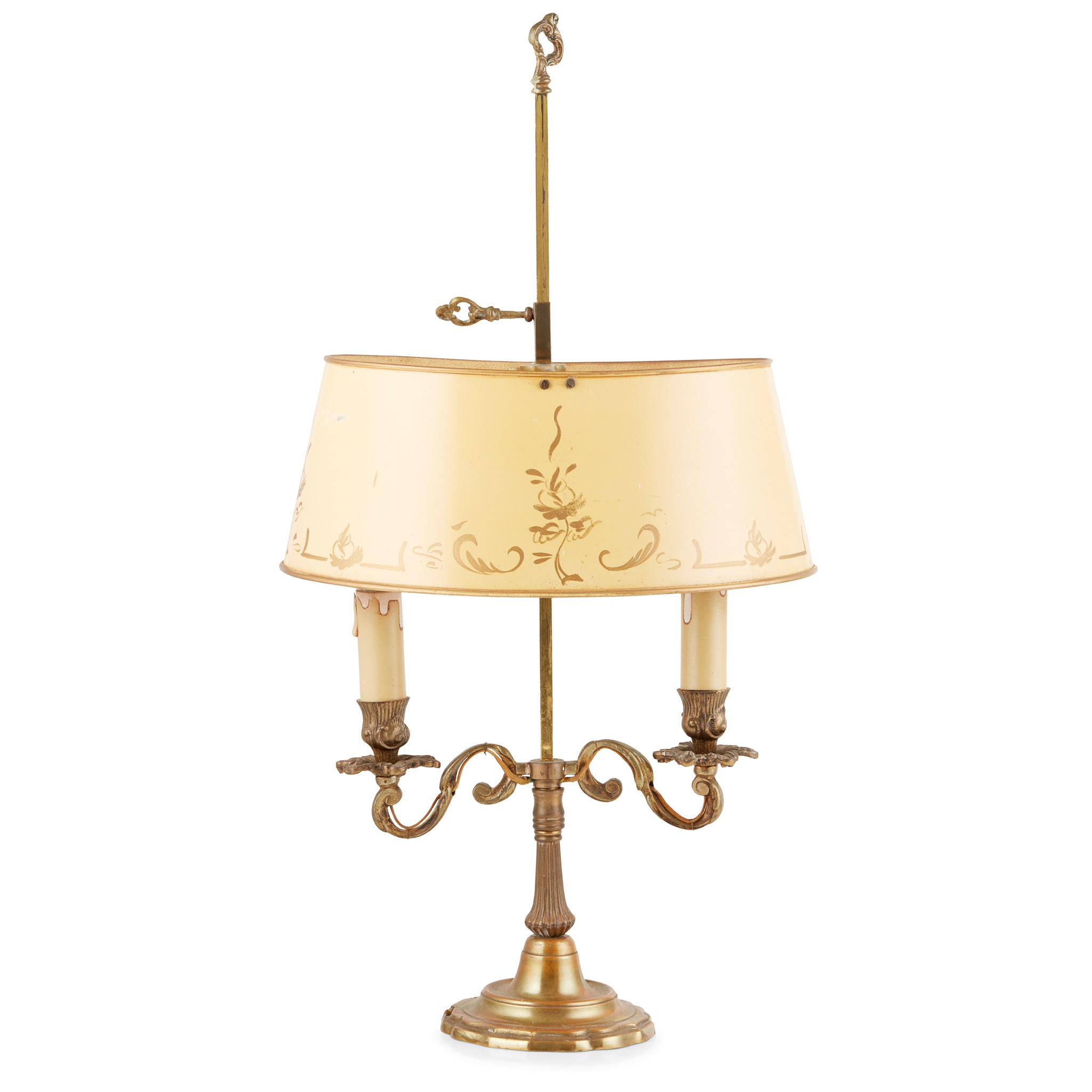 BRASS BOUILLOTE LAMP