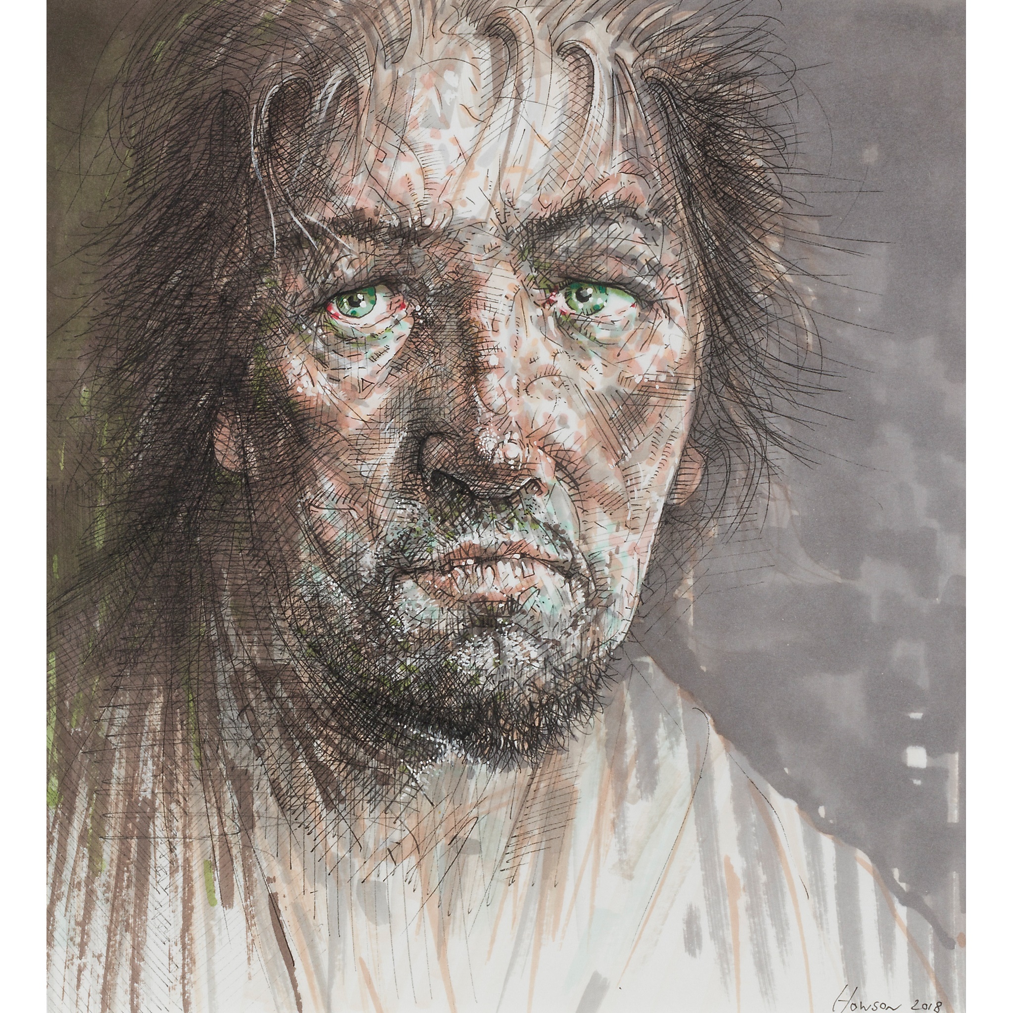 PETER HOWSON O.B.E. (SCOTTISH B.1958)