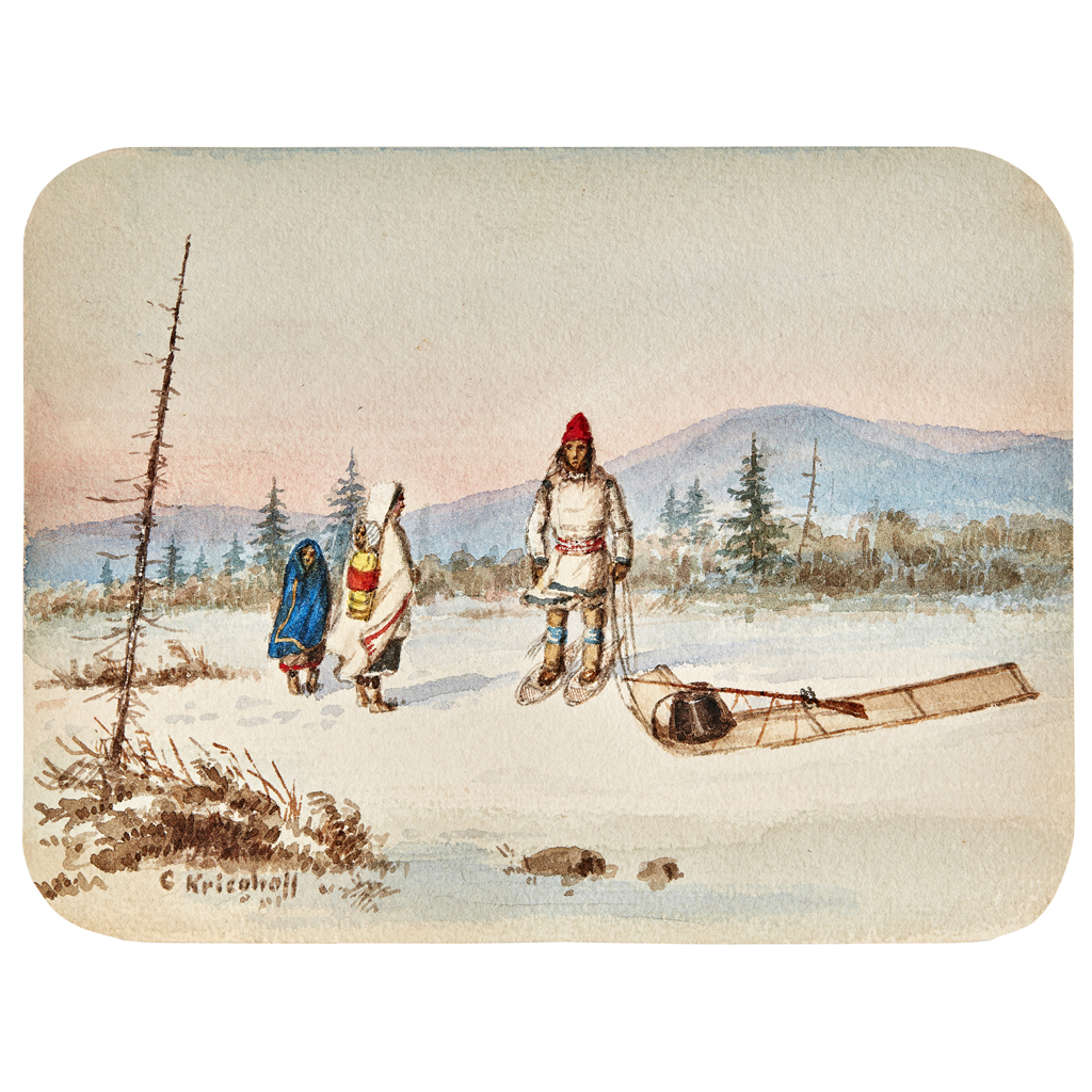 CORNELIUS KRIEGHOFF (DUTCH-CANADIAN 1815-1872)