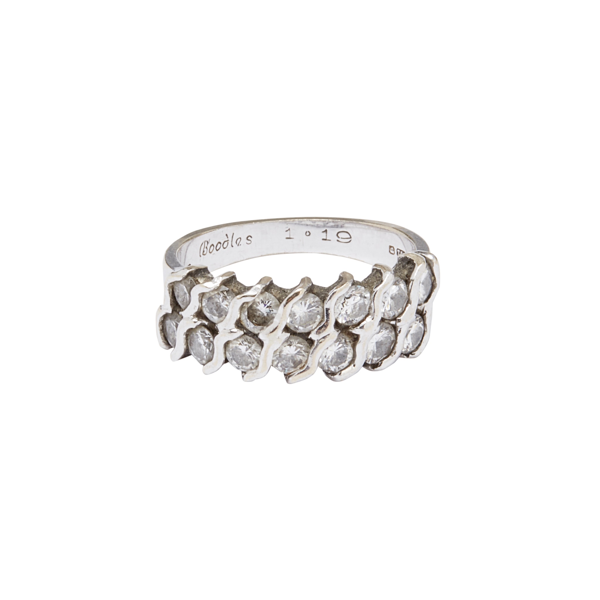 A diamond set ring, Boodles
