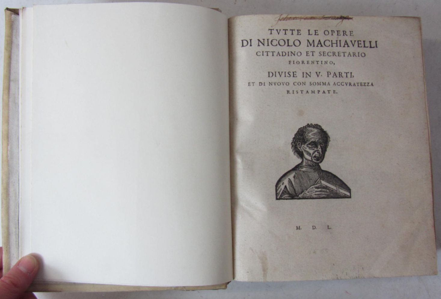 Machiavelli, Niccolo