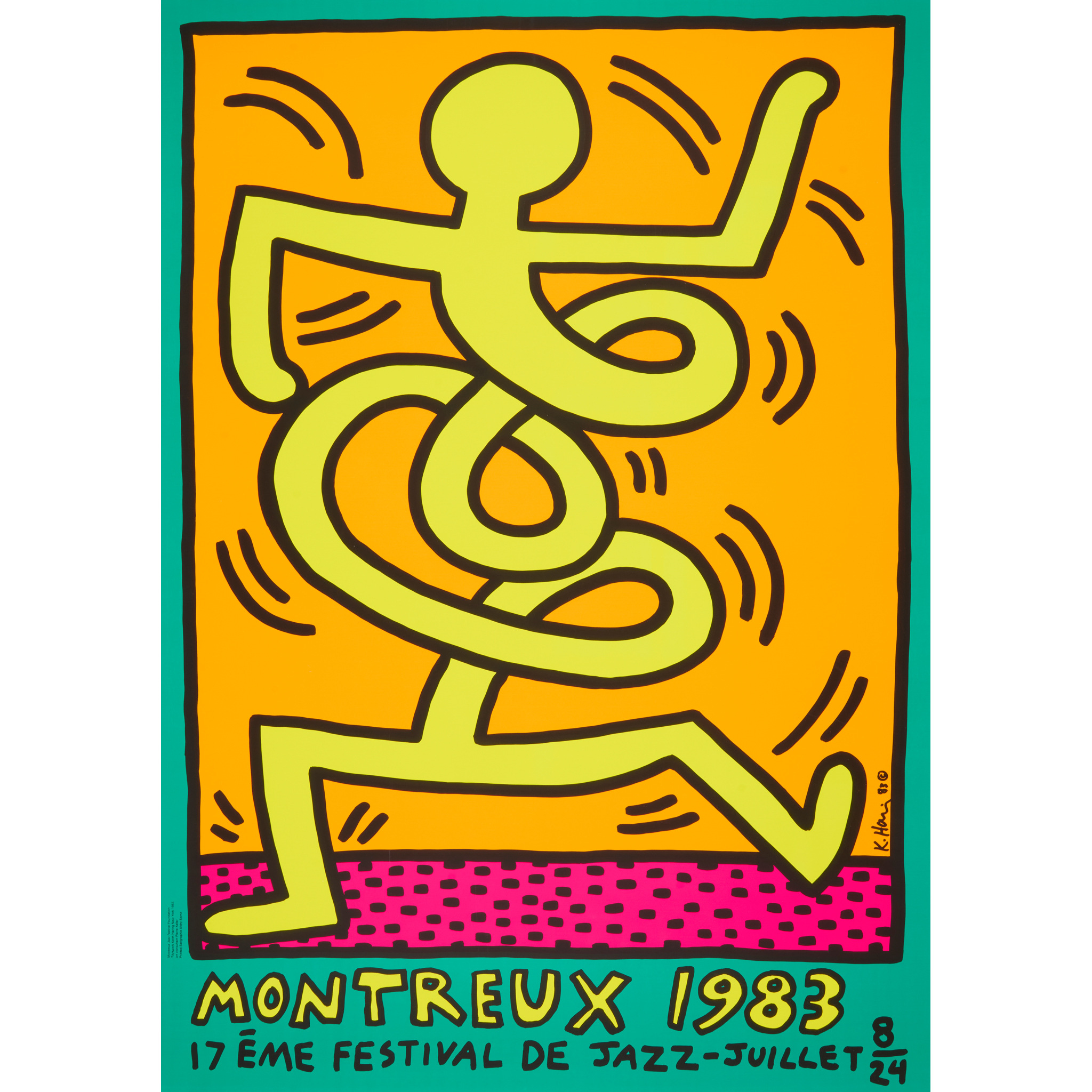 KEITH HARING (AMERICAN 1958-1990)