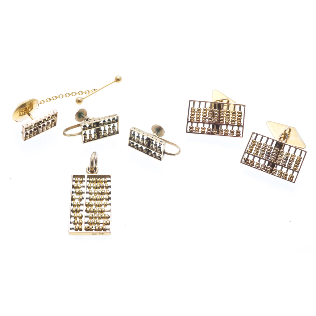 A collection of 'Abacus' jewellery