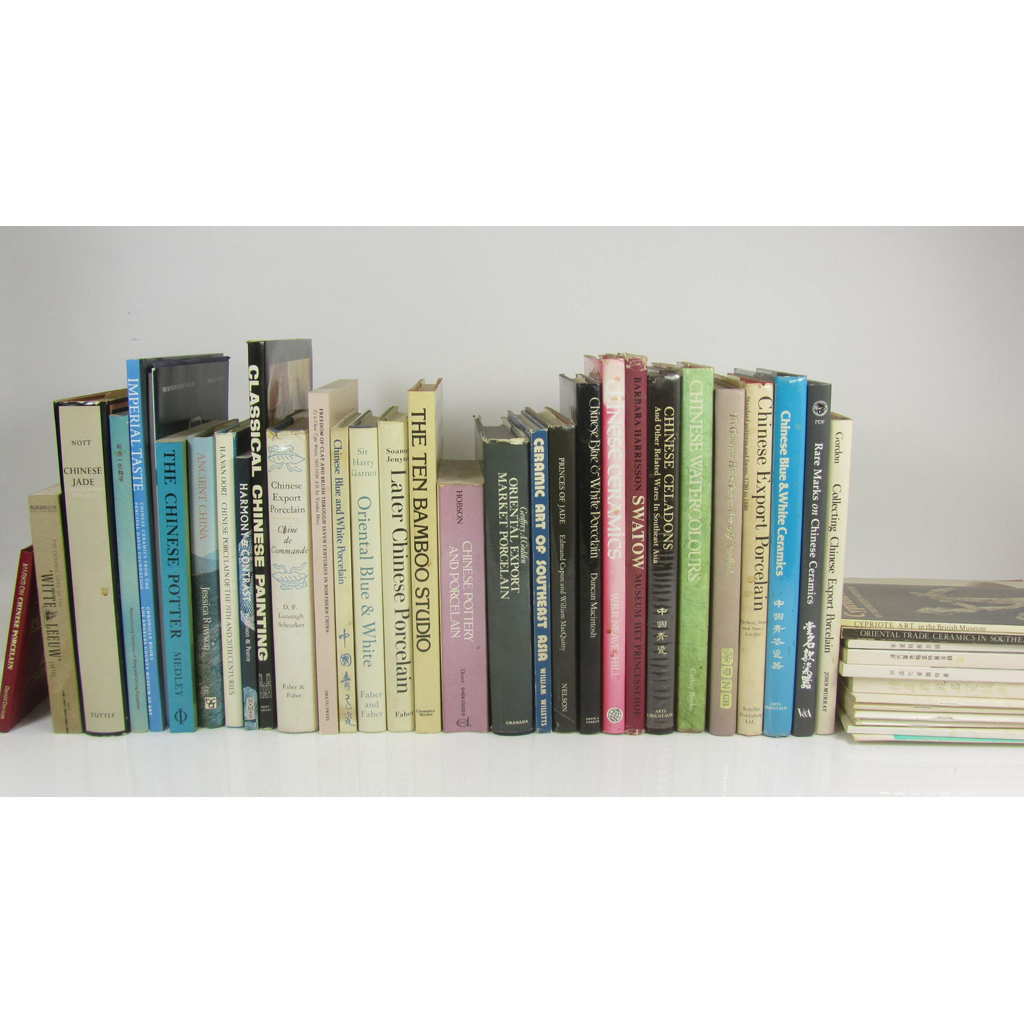 Asian Art Reference, 45 books, including the Southeast Asian Ceramic Society