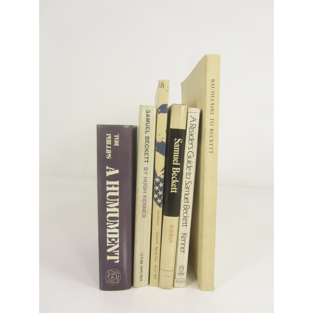 Beckett, Samuel - five presentation works inscribed to Beckett, and another