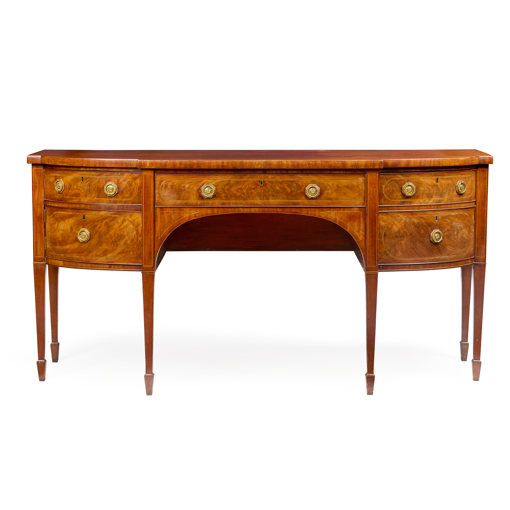 GEORGE III MAHOGANY SIDEBOARD