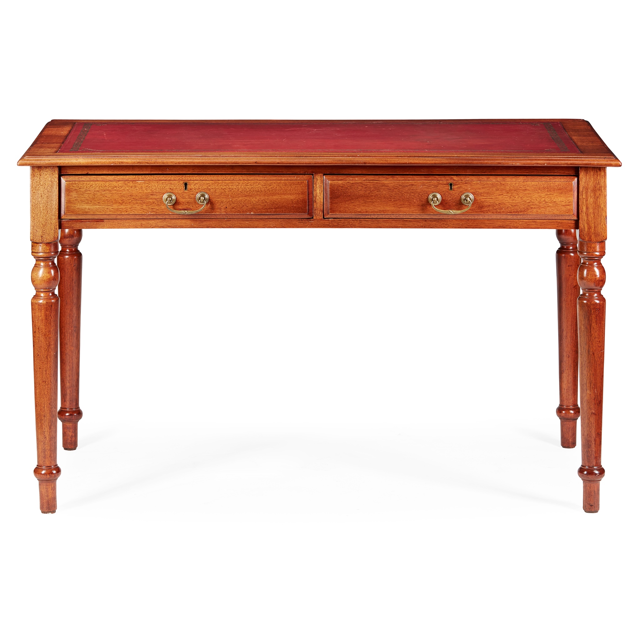 EDWARDIAN MAHOGANY WRITING TABLE