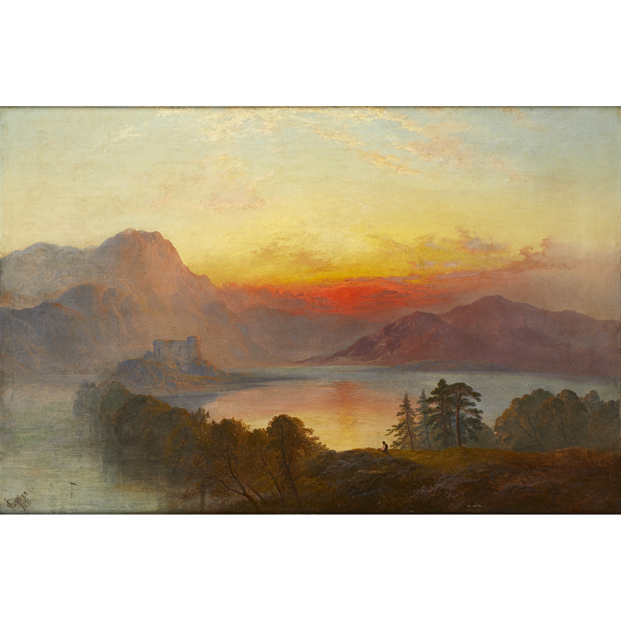 GEORGE BLACKIE STICKS (BRITISH 1843-1938)