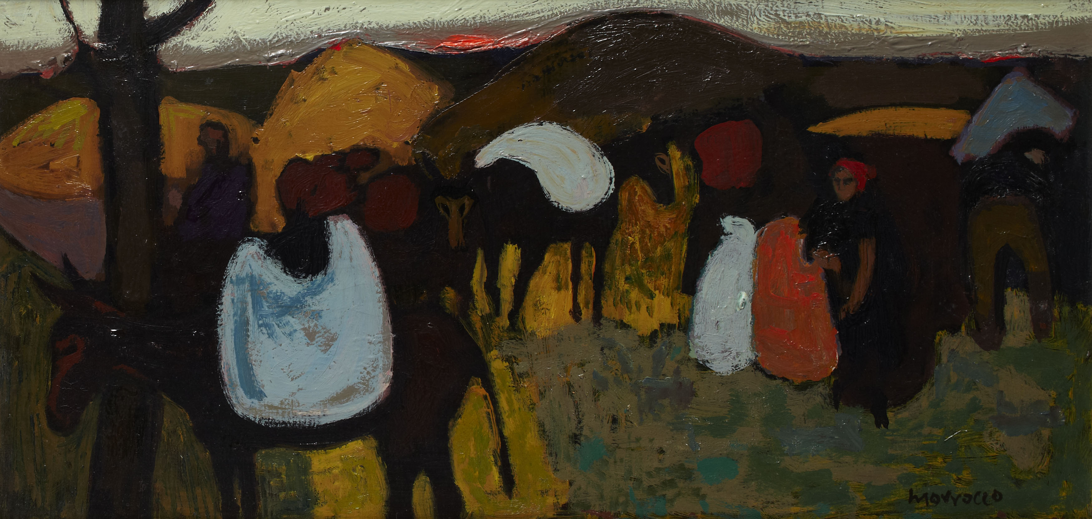 ALBERTO MORROCCO O.B.E., R.S.A., R.S.W (SCOTTISH 1917-1998)