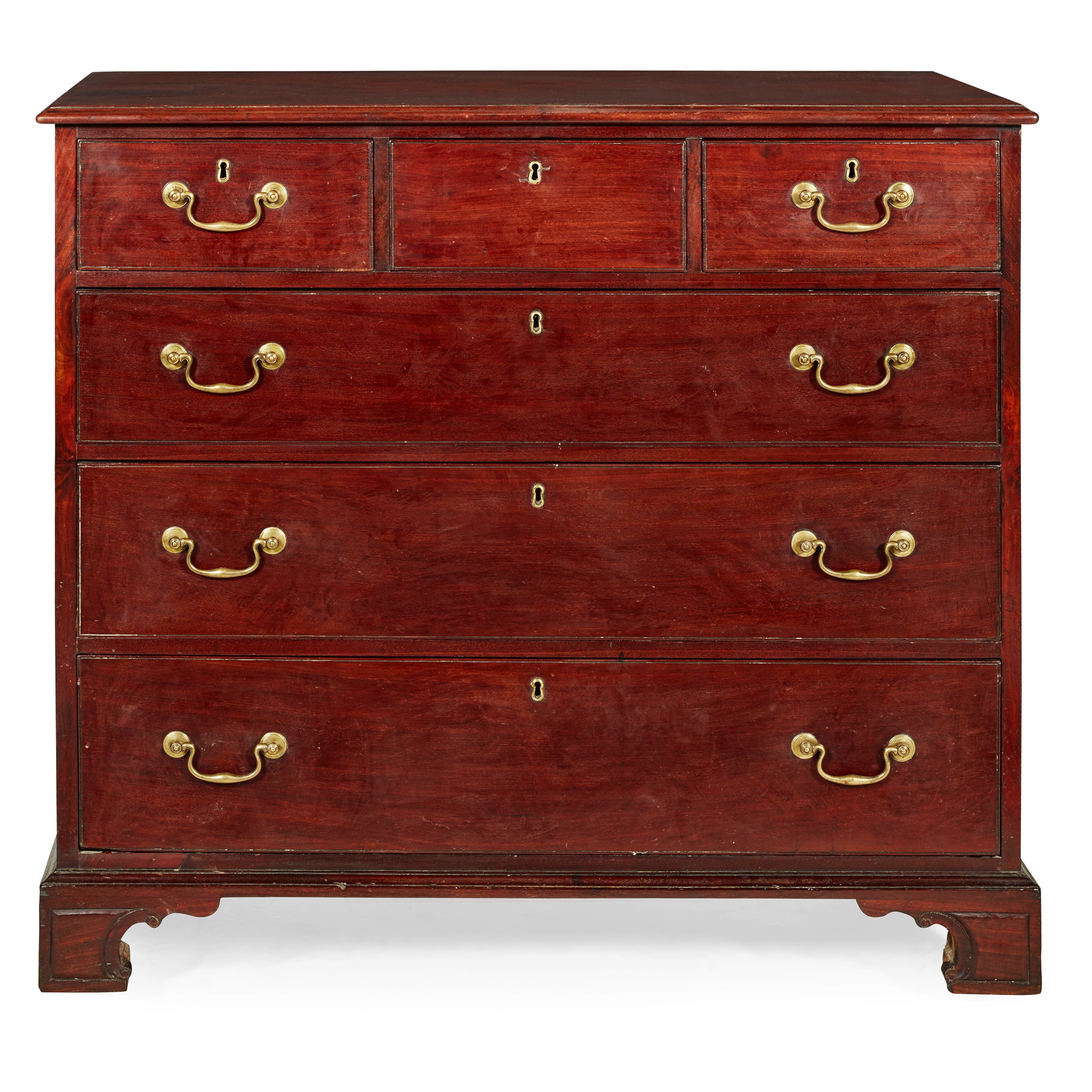 SCOTTISH GEORGE III MAHOGANY CHEST OF DRAWERS, ATTRIBUTED TO WILLIAM BRODIE